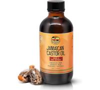 Jamaican Amber Organic Castor Oil - Cold Pressed, 4 fl oz/118 ml