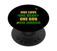 Jamaican Vibes, J A Slogans, Jamaïque PopSockets PopGrip Adhésif