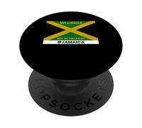 Jamaican Vibes, J A Slogans, Jamaïque PopSockets PopGrip Adhésif