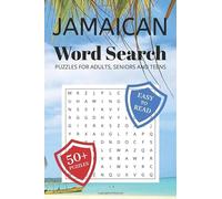 Jamaican Word Search Puzzle Book: Word Searches with Easy to Read Print about Jamaica, Reggae, Country and More | 6x9 inches, 110 pages | 50+ Puzzles ... Gift for Vacations, Holidays and Free Times