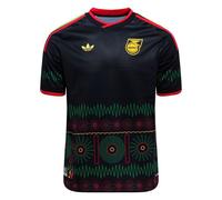 Adidas Performance Maillot Jamaika 26 x Bob Marley Jaune/Émeraude/Rouge/Noir Taille M