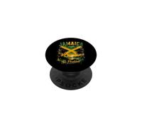 Jamaïque No Problem Tropical Island Sunset Beach Vibes PopSockets PopGrip Adhésif
