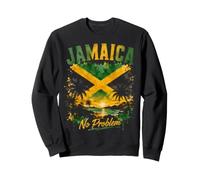 Jamaïque No Problem Tropical Island Sunset Beach Vibes Sweatshirt