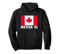 JAMAIS 51 CANADA N'EST PAS À VENDRE Drapeau Canadien Meme Sweat à Capuche