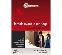 Jamais avant le mariage DVD DVD