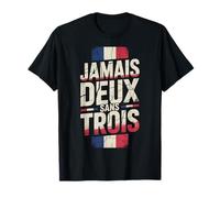 Jamais Deux sans Trois Francia FRA Vintage T-Shirt