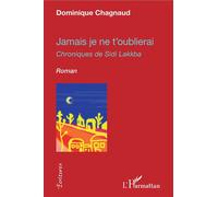 Jamais je ne t'oublierai Chroniques de Sidi Lakkba - Dominique Chagnaud - L'harmattan - broché - Roman