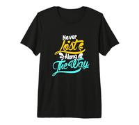 Jamais Perdu Le Long du Chemin T-Shirt Haut de Gamme