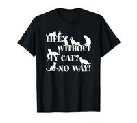 Jamais sans Chaton et J'adore Mes Chatons Catlover T-Shirt