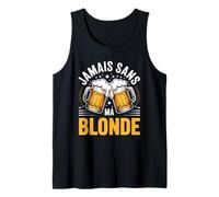 Jamais sans Ma Blonde Bière Amis Débardeur