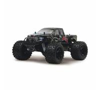 Jamara 059735 - Skull Monstertruck 4WD 1:10 NiMh 2,4GHz - Multijoueur, Transmission intégrale, Amortisseurs réglables, Châssis avec Renforts en Aluminium, Électronique étanche aux éclaboussures