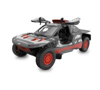 JAMARA 402225 Audi RS Q e-tron Diecast 1:24 - Porte Manuelle, modèle de Voiture Jouet, modèle de Voiture Jouet pour Enfants, Cadeau pour Enfants, Peinture fidèle à l'original, Gris