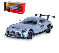 JAMARA 402233 Mercedes-AMG GT2 DieCast 1:43 - Jouet Miniature - Idée Cadeau pour garçons et Filles - Carrosserie en métal Robuste et Stable