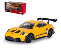 JAMARA 402238 Porsche 911 GT3 RS Diecast 1:43 - Jouet Miniature - Idée Cadeau pour garçons et Filles - Carrosserie en métal Robuste et Stable