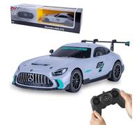 JAMARA 402240 Mercedes-AMG GT2 Voiture télécommandée 1:24 2,4 GHz - Jouet pour Enfant avec télécommande - Cadeau pour Enfants - Réglage Manuel de la Direction