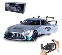 JAMARA 402241 Mercedes-AMG GT2 Voiture télécommandée 1:14 2,4 GHz - Porte Manuelle - Voiture télécommandée - avec télécommande - Idée Cadeau pour Enfants - Lumière LED