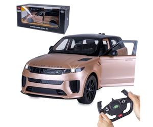 JAMARA 402244 Voiture télécommandée Range Rover Sport SV 1:14 2,4 GHz - Porte Manuelle - Voiture télécommandée - avec télécommande - Idée Cadeau pour Enfants - Lumière LED