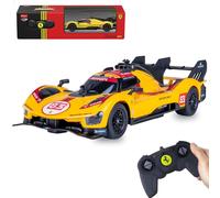 Jamara Voiture de course télécommandée Ferrari 499P-N83 1:24 Jaune 2,4 GHz dès 6 ans