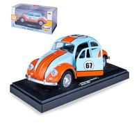 JAMARA 402601 Volkswagen Classical Beetle 1967 Diecast 1:36 - Jouet de Voiture Miniature pour Enfants, idée Cadeau pour Enfants, Ouverture/Fermeture Manuelle des Portes
