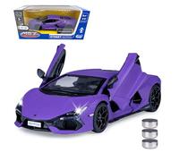 JAMARA 402619 Lamborghini Revuelto Diecast 1:32 avec Piles Bouton - Jouet Miniature pour Enfants, idée Cadeau pour Enfants, Portes Ouverture/Fermeture Manuelle