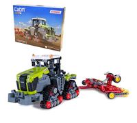 JAMARA 402856 CADA Claas Xerion 5000 Trac TS 1:32 Bricks, Jouet agricole pour Enfants à partir de 8 Ans, Technique pour garçons, Ensemble de Briques de Serrage, idée Cadeau pour Enfants, fidèle aux