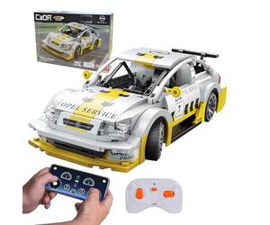 JAMARA 402867 CADA Kit C51081W Opel Astra V8 Coupé 1:20 Bricks 2,4 GHz - Modèle de Jouet de Voiture de Course pour Enfants à partir de 6 Ans, radiocommandée, idée Cadeau, Application utilisable