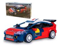 JAMARA 402872 CADA 2008 Citroën C4 WRC 1:24 Bricks, Voiture de Course pour Enfants à partir de 8 Ans, idée Cadeau pour Enfants, favorise la motricité Fine, fidèle aux détails