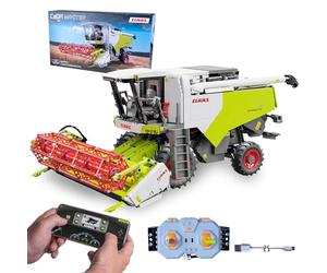 JAMARA 402873 CADA Claas Dominator 370 Briques 1:18 2,4 GHz, Agriculture pour Enfants à partir de 14 Ans, Technologie RC pour garçons, Jouet télécommandé, idée Cadeau pour Enfants, Double Mode