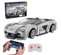 JAMARA 402876 CADA Lotus Evija 1:18 Briques 2,4 GHz, Jouet Miniature, Voiture de Sport pour Enfants à partir de 6 Ans, idée Cadeau pour garçons et Filles, Design détaillé, Double Mode