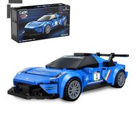JAMARA 402882 CADA Maserati GT2 1:24 Bricks, Voiture Miniature, Voiture de Sport pour Enfants à partir de 8 Ans, idée Cadeau pour garçons et Filles, Design détaillé, avec Feuille décorative
