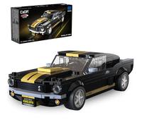 JAMARA 402883 CADA Shelby GT 350 H 1:24 Bricks - Voiture Miniature Jouet, Voiture de Sport pour Enfants à partir de 8 Ans, idée Cadeau pour garçons et Filles, Design détaillé, Composants imprimés