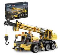 Jamara Grue mobile 402886 CADA – Briques, Jouet technique véhicule de chantier, dès 8 ans