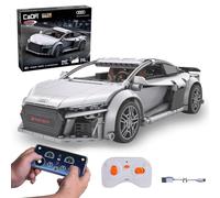 JAMARA 402898 CADA Audi R8 Coupé 1:14, 2,4 GHz, miniature, voiture de course, voiture de sport pour enfants à partir de 6 ans, radiocommandée, idée cadeau, double mode, fidèle aux détails