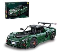 JAMARA 402920 CADA Lotus Exige Cup 430 1:8 Briques Vertes Blocs de Construction Voiture de Course Voiture de Sport Kit de Construction Jouet pour Enfants à partir de 14 Ans Idée Cadeau