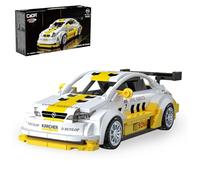 Jamara - Kit de construction Cada 402922 Opel Astra V8 Coupé 1:24, briques blanches, dès 8 ans