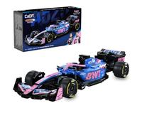 JAMARA 402928 CADA BWT Alpine Formula One Team A525 1:24 Briques Bleues, kit Technique avec 300 Blocs de Serrage, modèle de Construction, pièces imprimées, Versions d'équipe, à partir de 8 Ans
