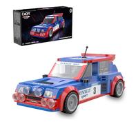 JAMARA 402933 CADA Renault 5 Maxi Turbo 1:24 Briques, Kit Technique, 308 Blocs de Serrage, Kit de Maquette sous Licence, Pièces Imprimées, Modèle de Voiture, Idée Cadeau pour Enfants à partir de 8 Ans