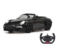 Jamara Voiture télécommandée Porsche 911 Carrera S Noire 27 MHz 1/12