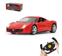Jamara Voiture radiocommandée Ferrari 458 Italia 1:14 Rouge 40MHz 3 pièces