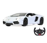 Jamara Voiture Télécommandée Lamborghini Aventador 1:14 Blanc-Jamara
