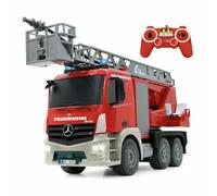 Jamara Camion De Pompiers Télécommandé Mercedes-Benz Antos 2,4ghz 1:20-Jamara