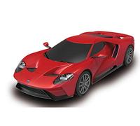 Jamara 405156 - Ford GT 1:24 Rouge - Voiture RC, sous Licence Officielle, env. 1 Heure de Route, 9 km/h, détails Parfaitement reproduits, intérieur détaillé, Finition de Haute qualité
