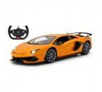 Jamara - 405170 - Lamborghini Aventador Svj - 1 14 - Orange - 2 4 Ghz - Jusqu 1 Heure De Conduite Environ 9 Km H Détails Parfaits Finition De Qualité Supérieure