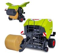 JAMARA 405237 Claas Rollant 520 Presse à balles Rondes pour Tracteur RC 1:16 - Accessoire agricole, idée Cadeau pour Enfants, Chargement et déchargement, Segments de Rouleau rotatifs manuellement
