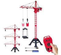 Jamara 406321 Grue à Tour Pivotante Kutter XL 99 IR - Grue Géante Telecommandée, Jeu de Construction réaliste pour Enfants, Rotation à 360°, Cadeau pour Enfants