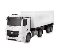 JAMARA 408300 Camion Mercedes-Benz Arocs 1:26 2,4 GHz - Camion RC télécommandé, jouet pour enfants, camion véhicules télécommandés, cadeau pour enfants, son moteur