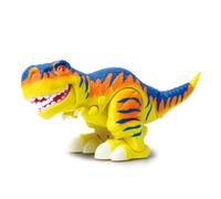 JAMARA 410035 - Dinosaure Bruni 2,4 G avec Yeux Rouges, Fonction Course avec Bruit et Mouvement de la tête