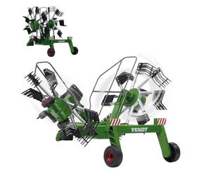 Jamara 412589 - Fendt Forme - Les Dents tourneront Lors de la Conduite, Fourches rabatable Via la radiocommande, Attelage Avant de la remorque