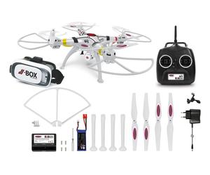 Jamara 422035 caméra drone 4 rotors Quadcoptère Blanc
