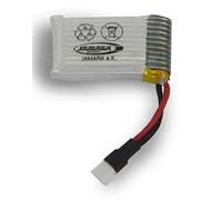 JAMARA 423193 AX8 Lipo Batterie puissante Rechargeable à Haute teneur en énergie avec Faible Auto-décharge Blanc 3,7 V 300 mAh 1,11 Wh